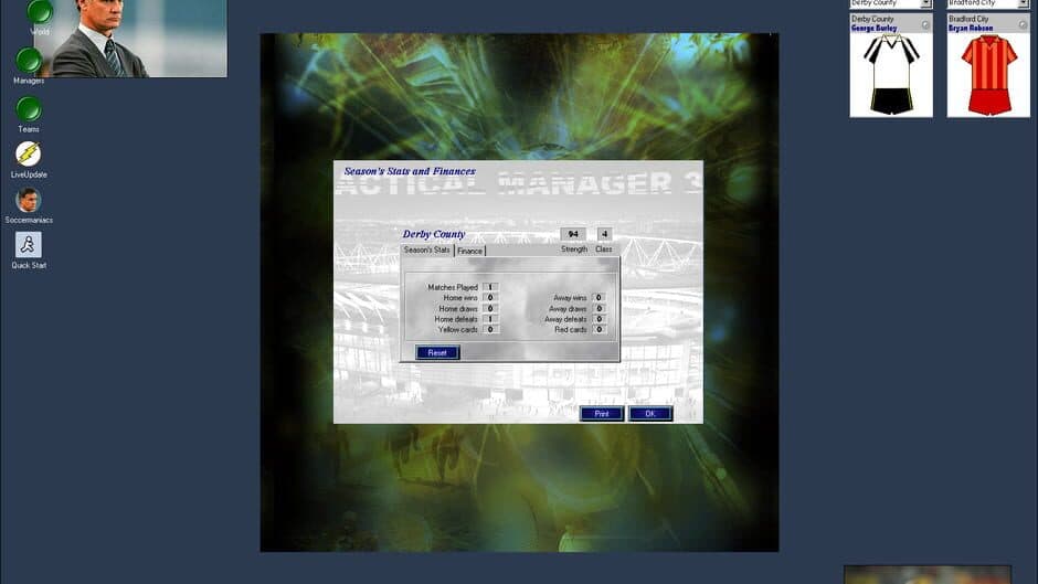 Tactical Manager 3 screenshot