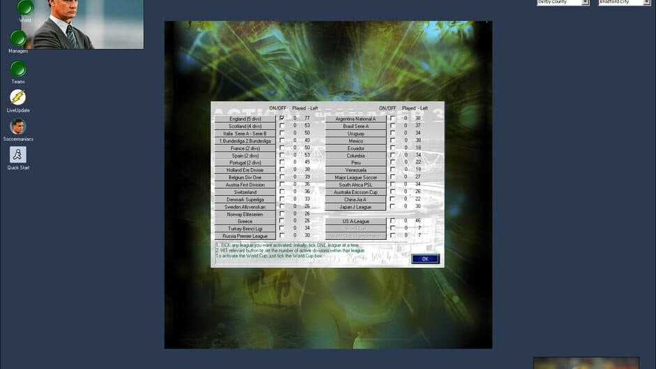 Tactical Manager 3 screenshot