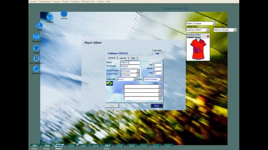 Tactical Manager 2006 screenshot
