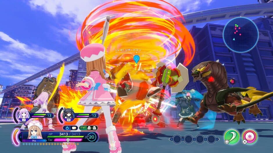 Neptunia: Sisters vs. Sisters screenshot