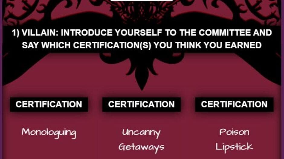 The Umberdred Institute for Emerging Evildoers screenshot