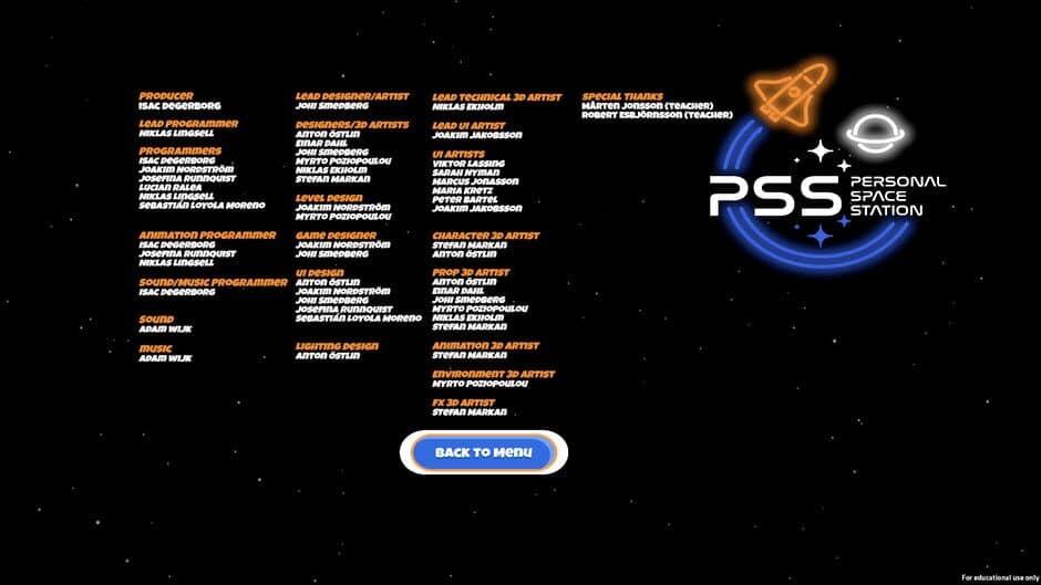 Personal Space Station screenshot