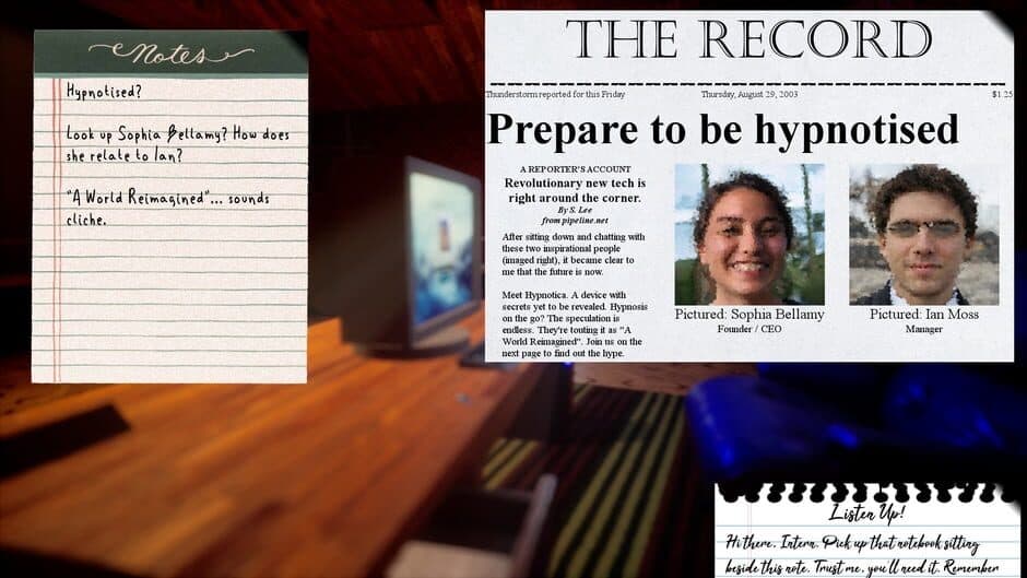 Blame the Intern screenshot
