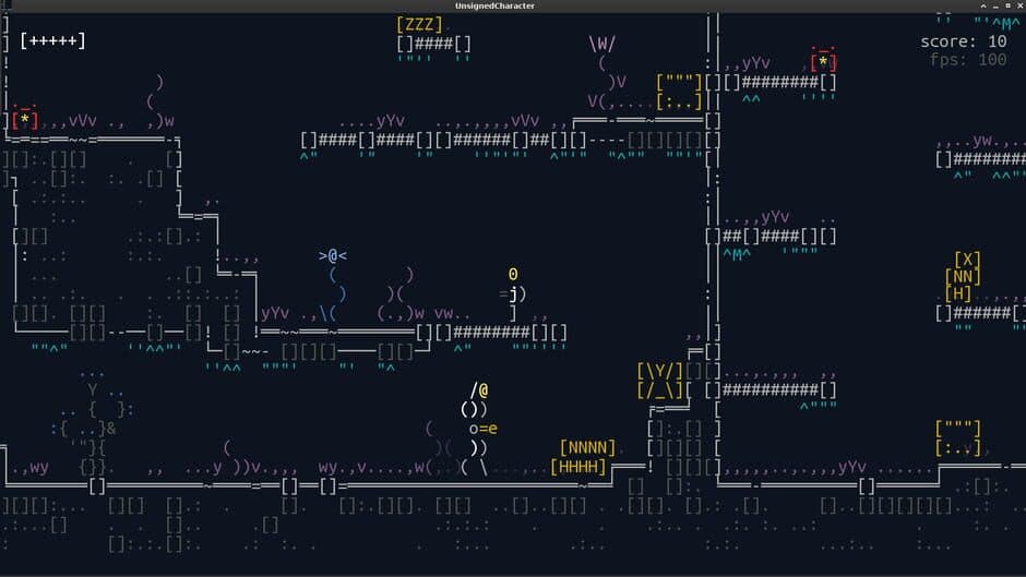 Unsigned Character screenshot