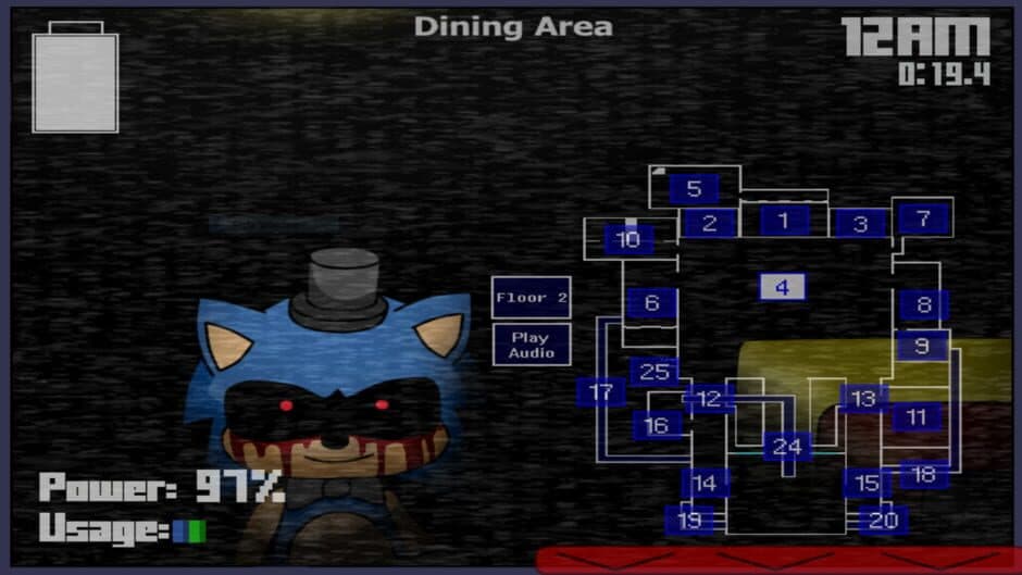 Five Nights at Sonic's Maniac Mania screenshot