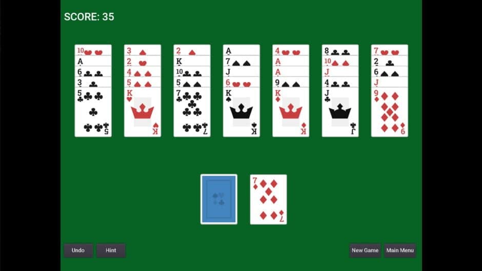 Golf Solitaire Simple screenshot