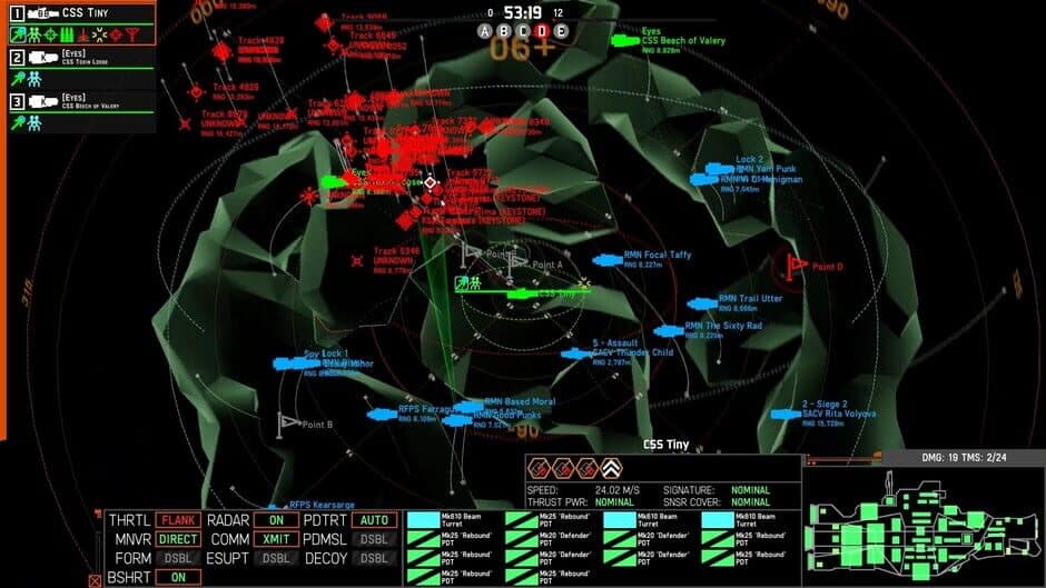 Nebulous: Fleet Command screenshot