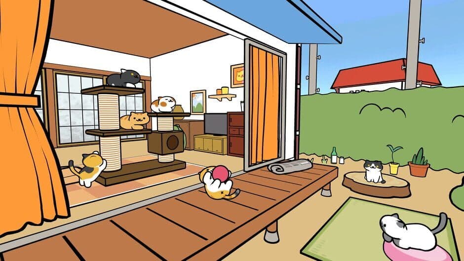 Neko Atsume VR screenshot