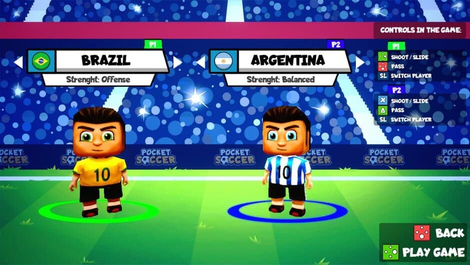 Pocket Soccer screenshot
