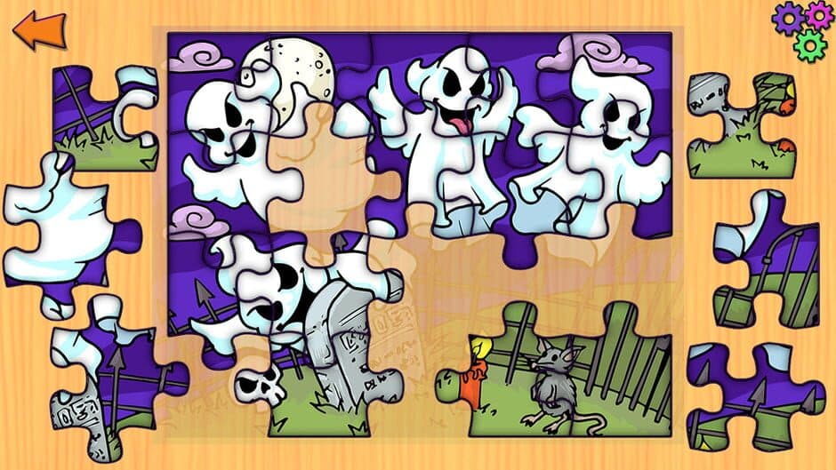 Halloween Jigsaw Puzzles: Puzzle Game for Kids & Toddlers screenshot