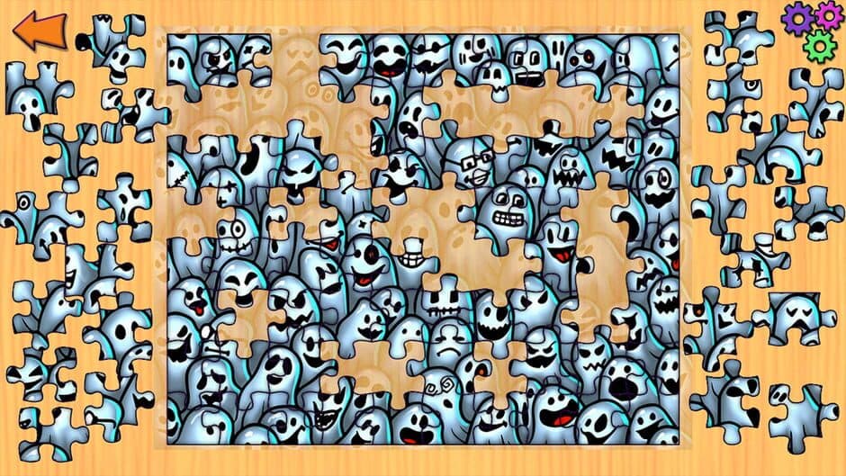 Halloween Jigsaw Puzzles: Puzzle Game for Kids & Toddlers screenshot