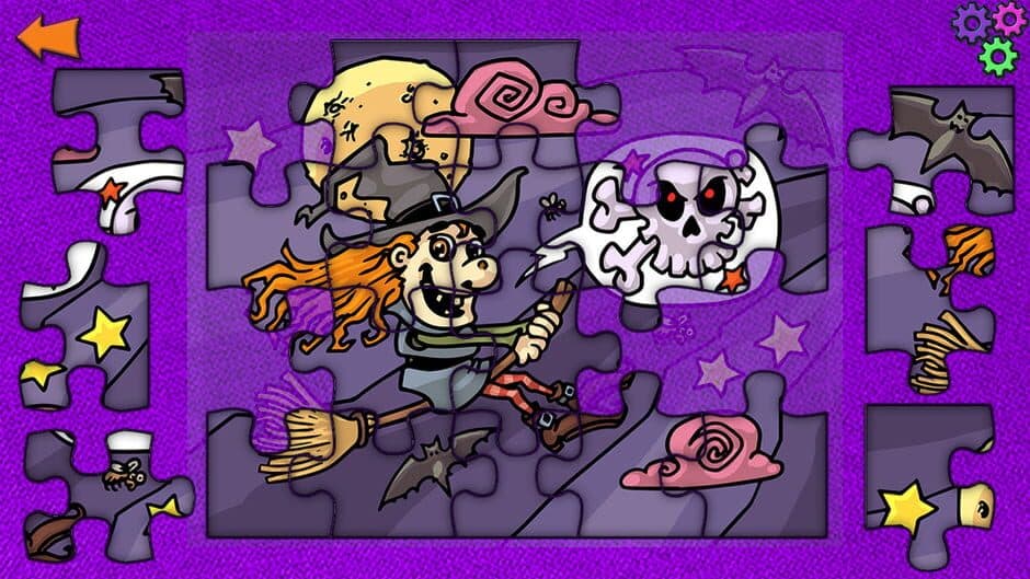 Halloween Jigsaw Puzzles: Puzzle Game for Kids & Toddlers screenshot