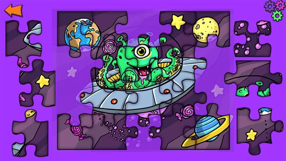 Halloween Jigsaw Puzzles: Puzzle Game for Kids & Toddlers screenshot