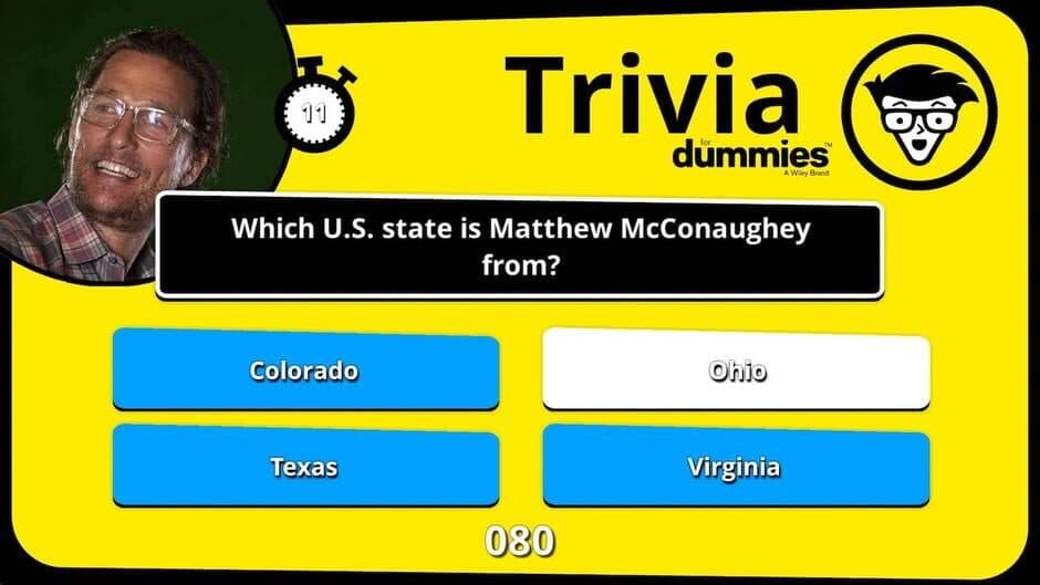 Trivia for Dummies screenshot