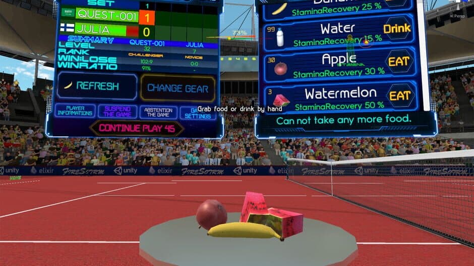 Cyber Tennis screenshot