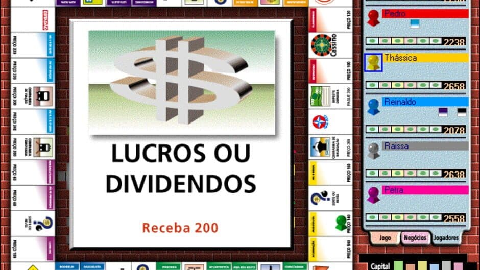 Banco Imobiliário 2000 screenshot