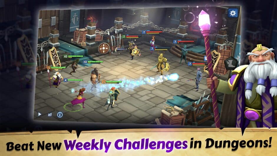 RPG Dice: Heroes of Whitestone screenshot