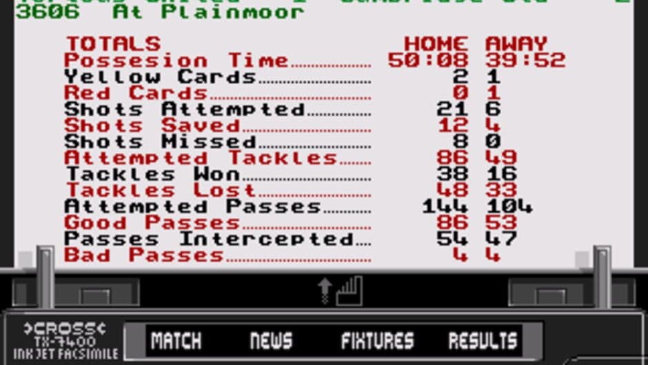 Premier Manager 97 screenshot