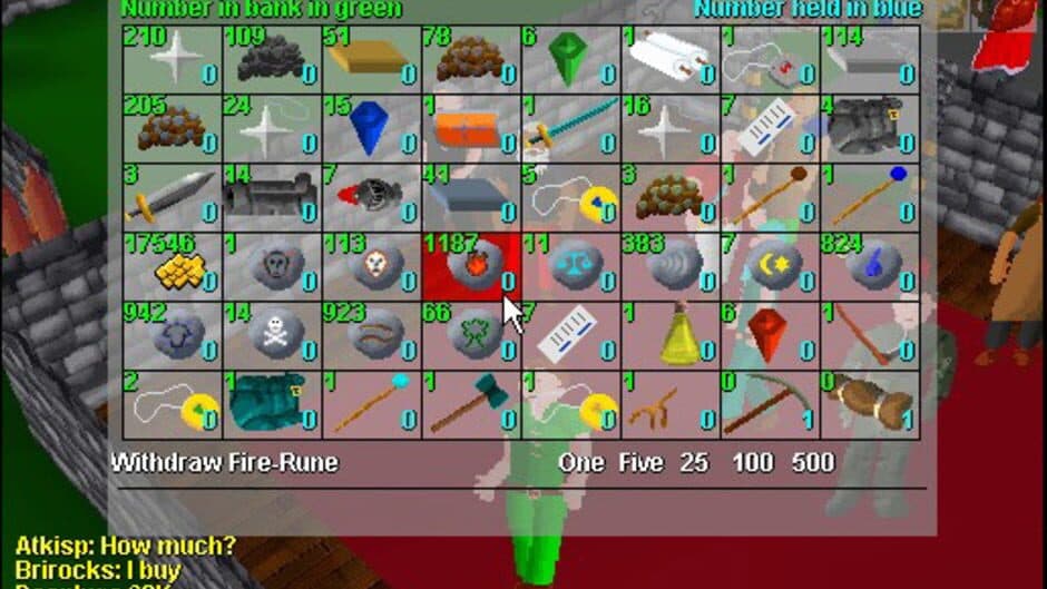 RuneScape Classic screenshot