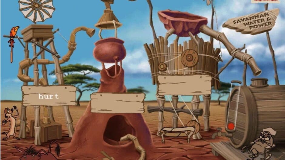 Disney's Adventures in Typing with Timon & Pumbaa screenshot