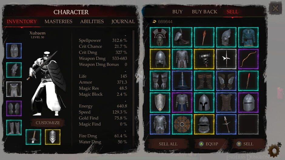Powerlust screenshot