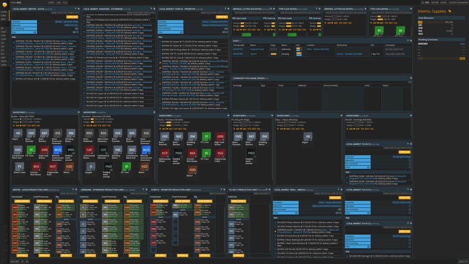 Prosperous Universe screenshot