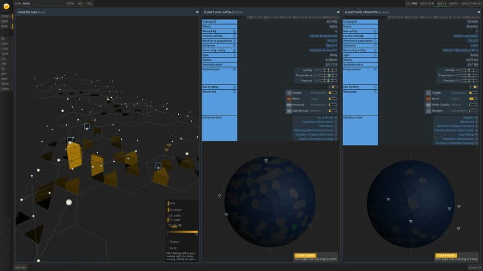 Prosperous Universe screenshot