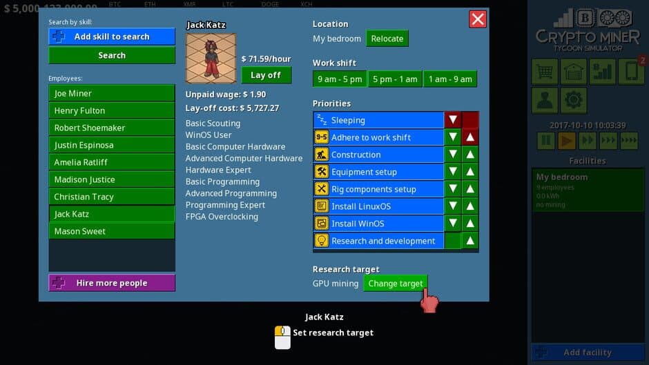Crypto Miner Tycoon Simulator screenshot