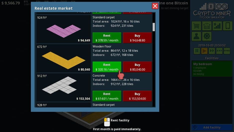 Crypto Miner Tycoon Simulator screenshot