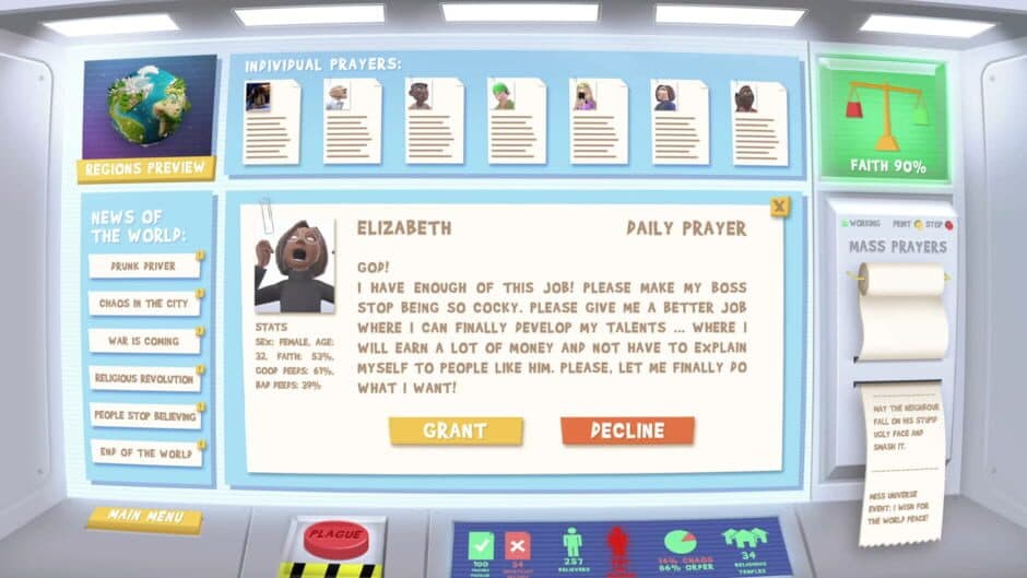 God Simulator screenshot