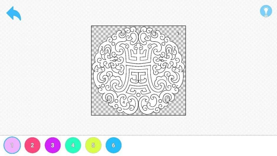 Colors and Numbers screenshot