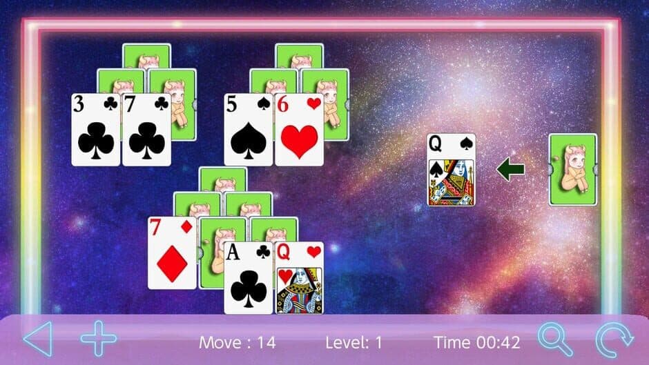Zodiac Tri Peaks Solitaire screenshot