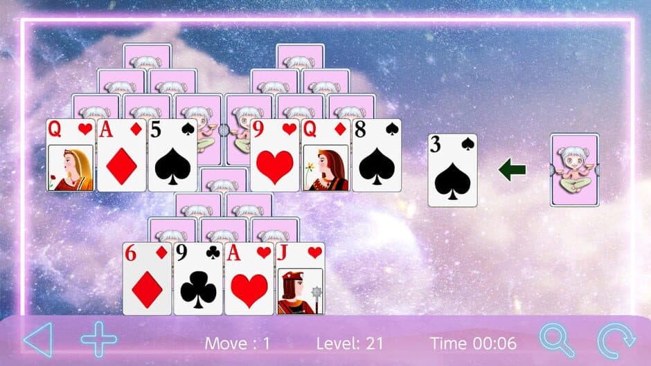Zodiac Tri Peaks Solitaire screenshot