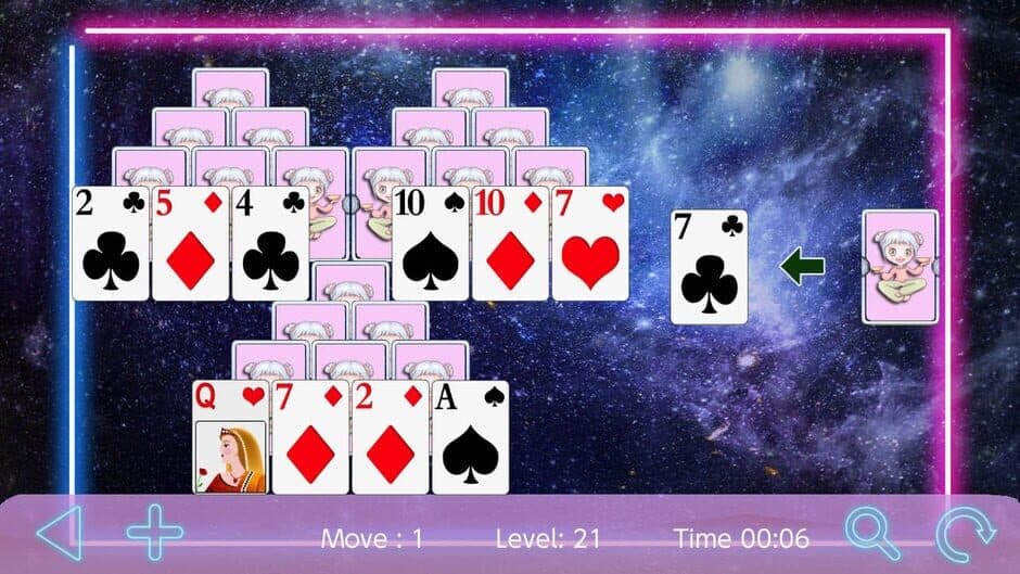 Zodiac Tri Peaks Solitaire screenshot