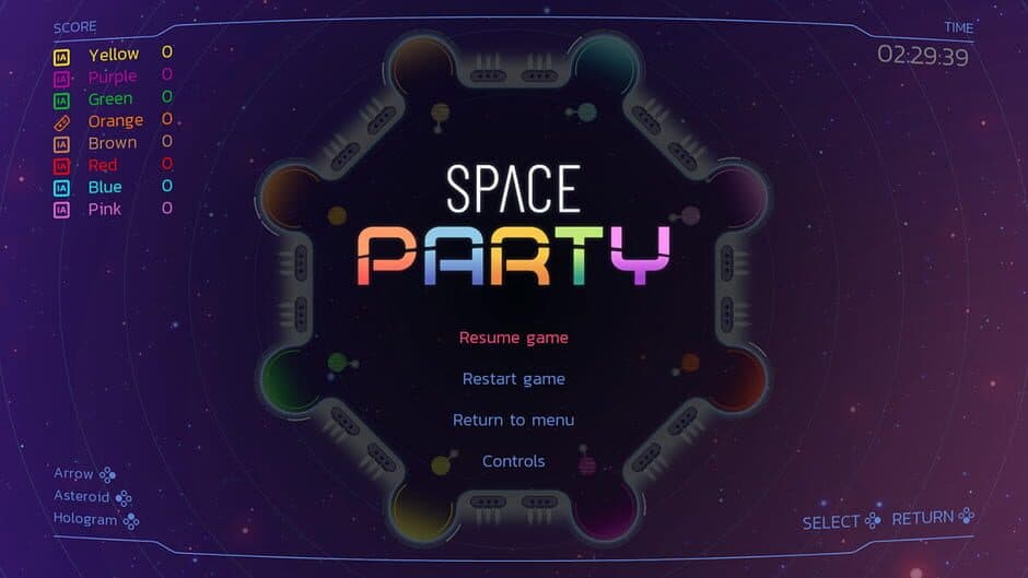Space Party screenshot