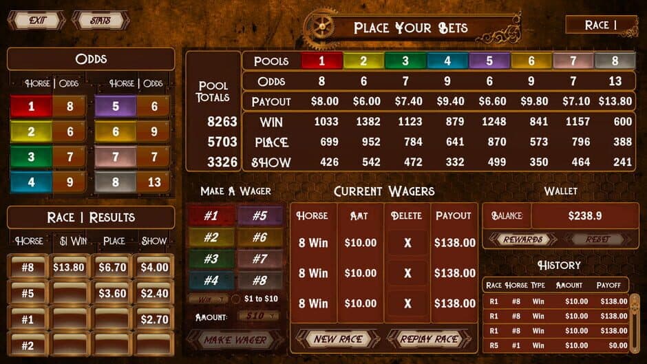 Cruise Ship Horse Racing screenshot