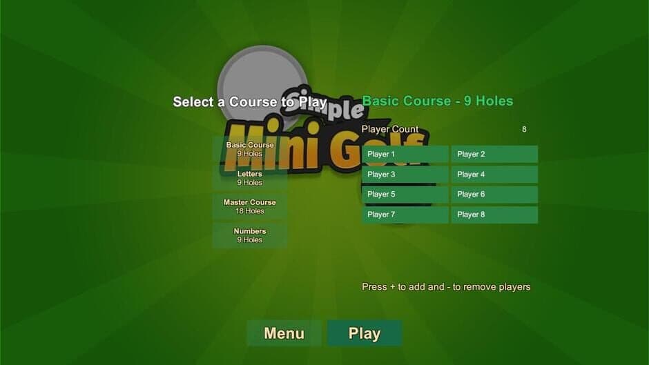 Simple Mini Golf screenshot
