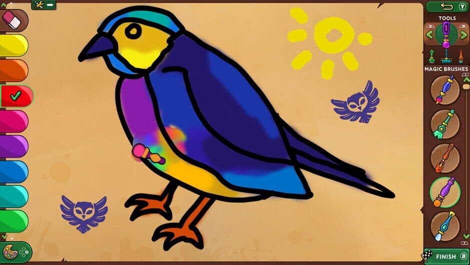 Red Wings: Coloring Planes screenshot