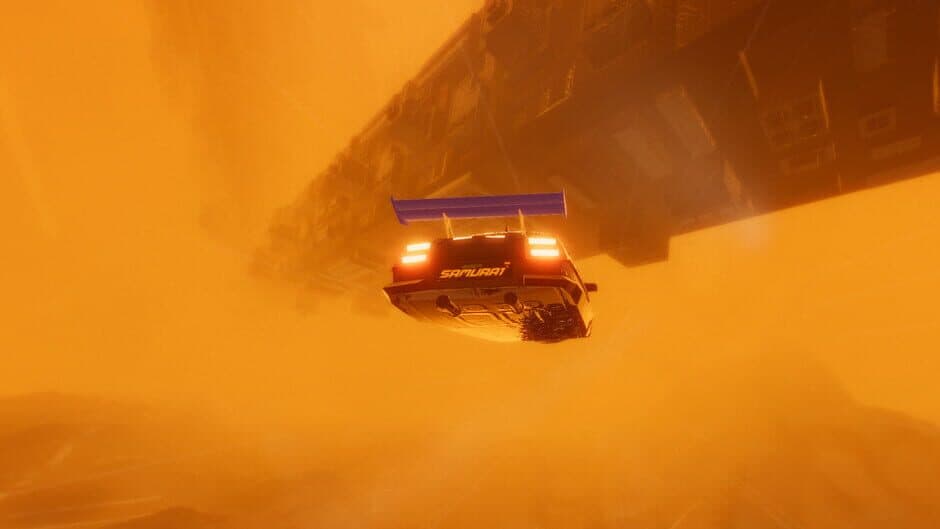 Hovercars 3077: Underground racing screenshot