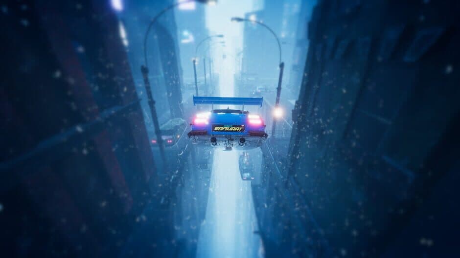 Hovercars 3077: Underground racing screenshot