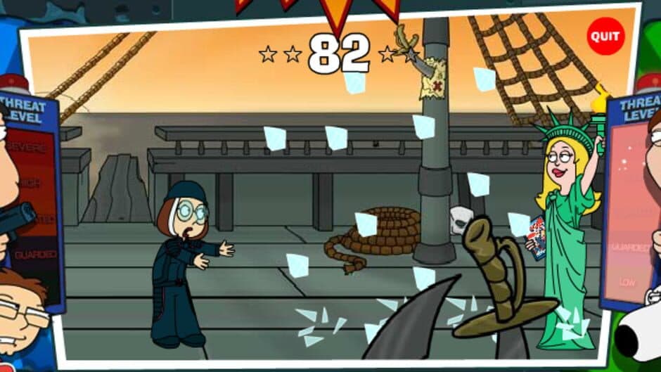American Dad vs. Family Guy: Kung-Fu II Turbo! Hyper-Mega Edition screenshot