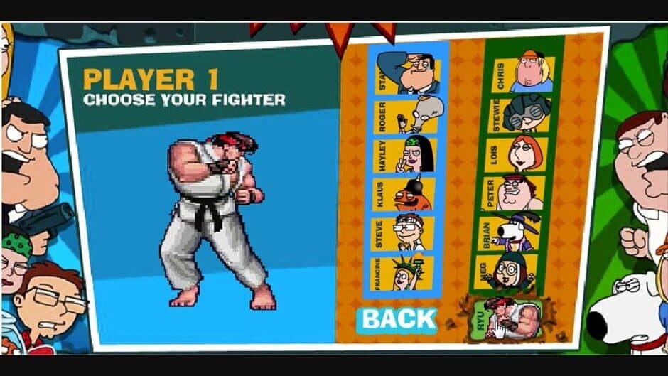 American Dad vs. Family Guy: Kung-Fu II Turbo! Hyper-Mega Edition screenshot