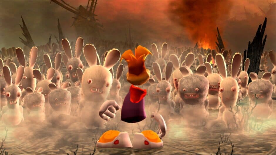 Rayman Raving Rabbids screenshot