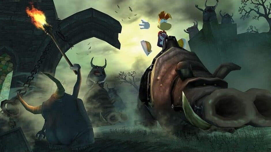 Rayman Raving Rabbids screenshot