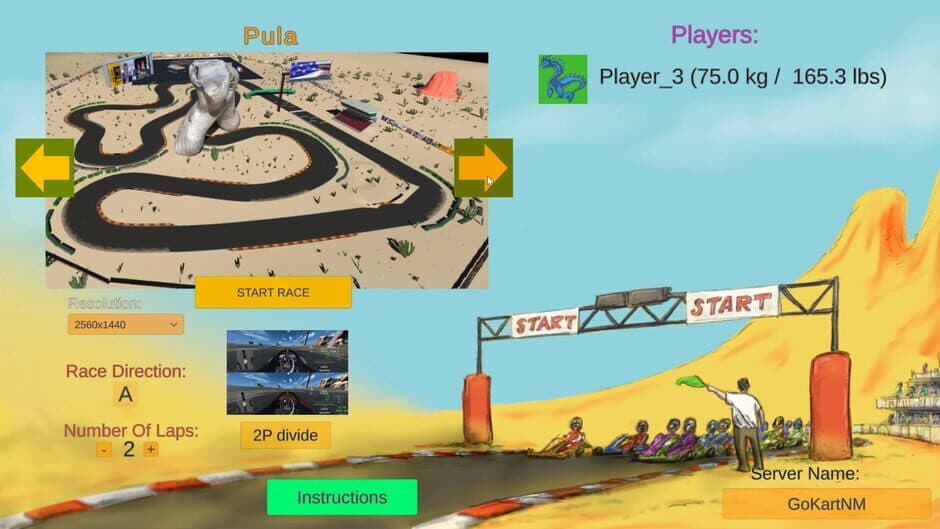 GoKart: New Mexico screenshot