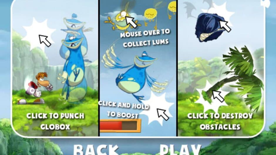 Rayman: Slap, Flap, and Go! screenshot