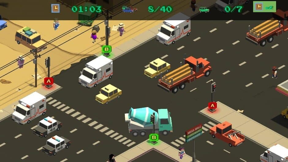 Crossroad Simulator screenshot