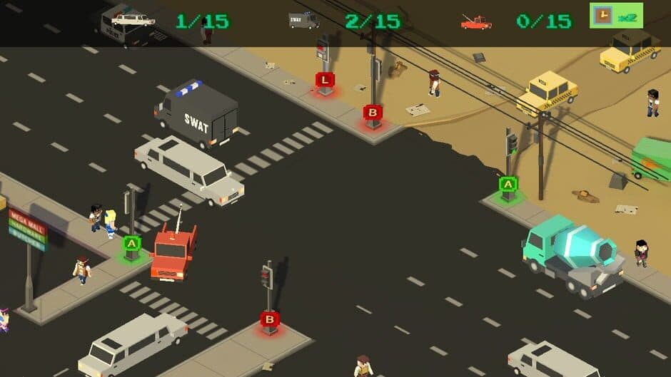 Crossroad Simulator screenshot