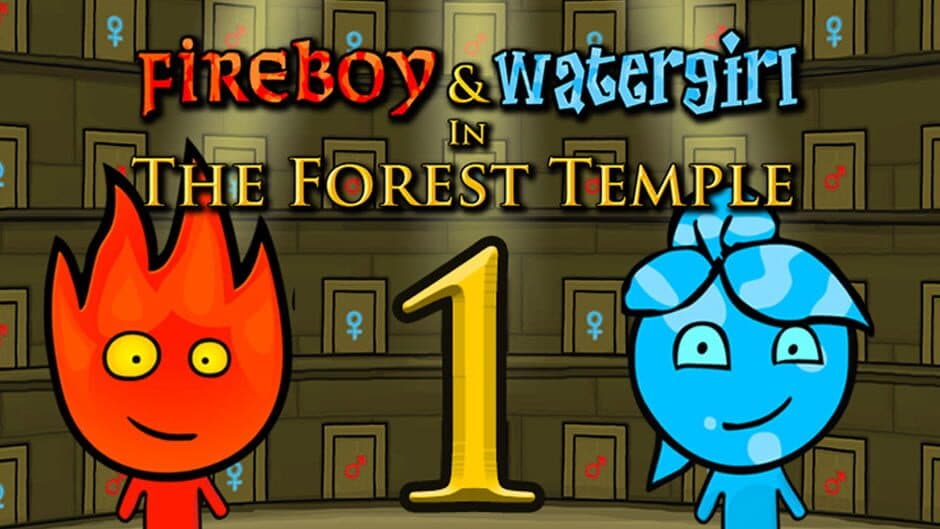 Fireboy & Watergirl in the Forest Temple screenshot