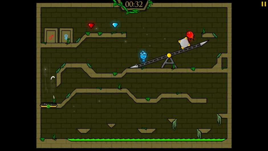 Fireboy & Watergirl in the Forest Temple screenshot